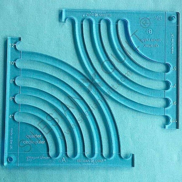 Silesian Quilt Ruler - Quarter Circle Ruler