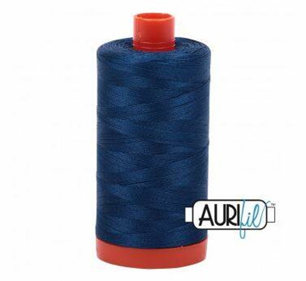 Aurifil 2783 - 1300m - Medium Delft Blue 50wt