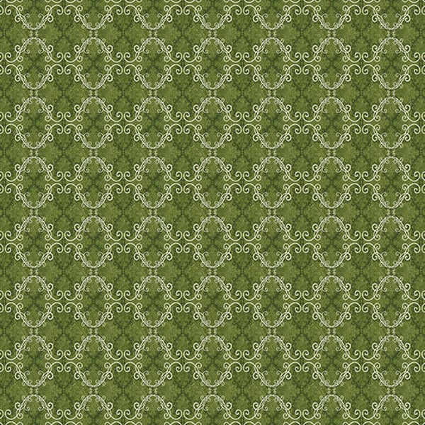 Harvest Gathering, Medallion Geo Forest