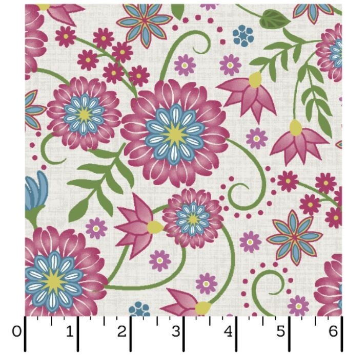 MAS-9880-E, Flower & Vine