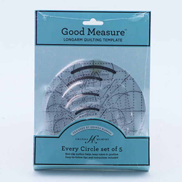 Every Circle Template Set (5pc), Good Measure Amanda Murphy