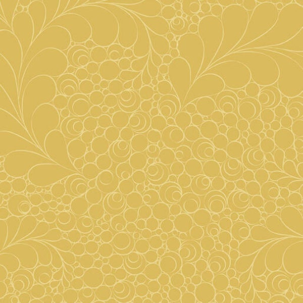 Words to Quilt By, Happy Feather Yellow