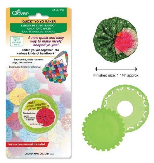 Clover 8700 Quick Yo-Yo Maker Small - Rond 30 mm