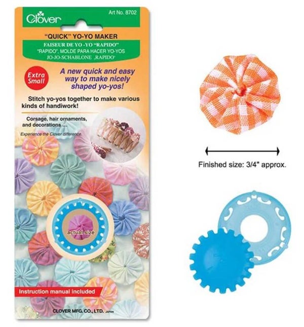 Clover 8702 Quick Yo-Yo Maker Extra Small - Rond 20 mm