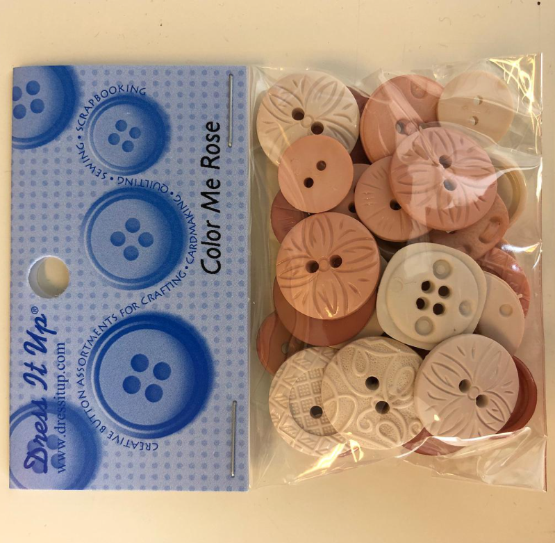 Knoopjes "Dress It Up" - Color Me Rose