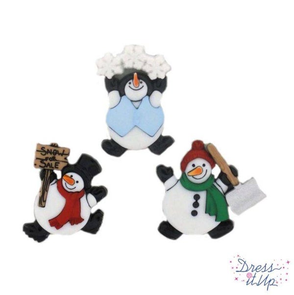 Knopen - Roly Poly Snowman