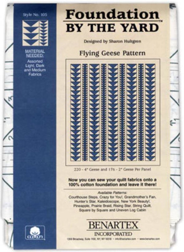 Foundation By The Yard - Flying Geese patroon