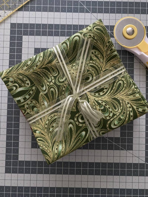 Festive Chickadees - Quiltstof pakket (Kerst)