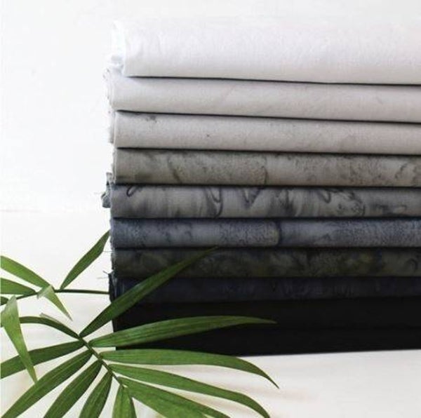 Nightfall, Lava Solids Tonal - Fat Quarter Bundle (10 st.)