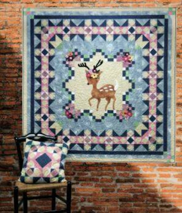 Quilt Kit "OH MY DEER " BY FERDINA ART STUDIO