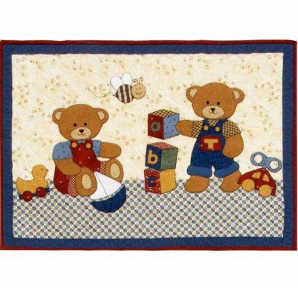 Kids Quilts - "Playroom" (EN) (Wall Quilt patroon)