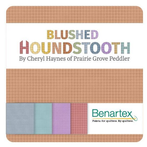 Blushed Houndstooth (Basic) - Jelly Strips