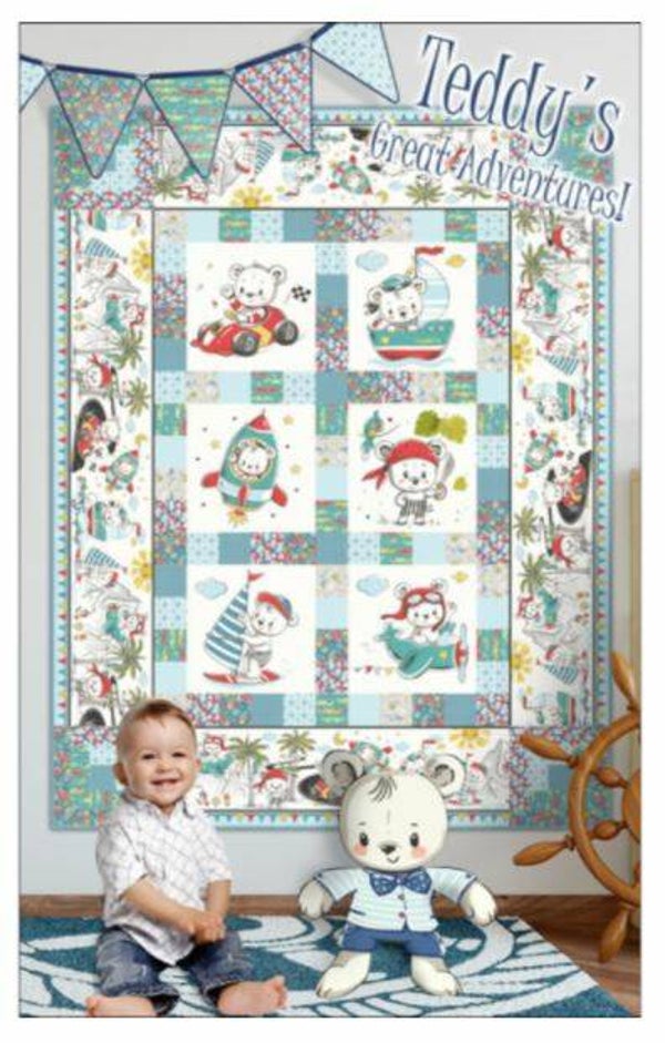 Teddy's Great Adventures - Stoffenpakket