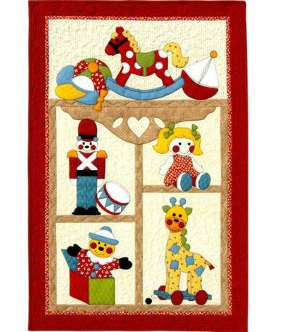 Kids Quilts - "Toy Time" (EN) patroon
