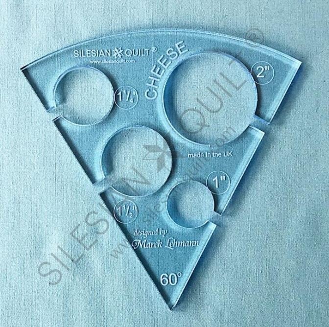 Silesian Quilt Ruler - Cheese