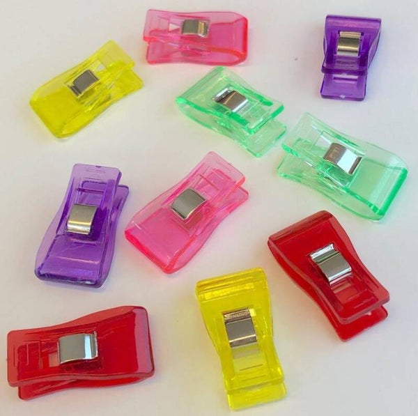 Assorted Fabric Clips (10 pcs)