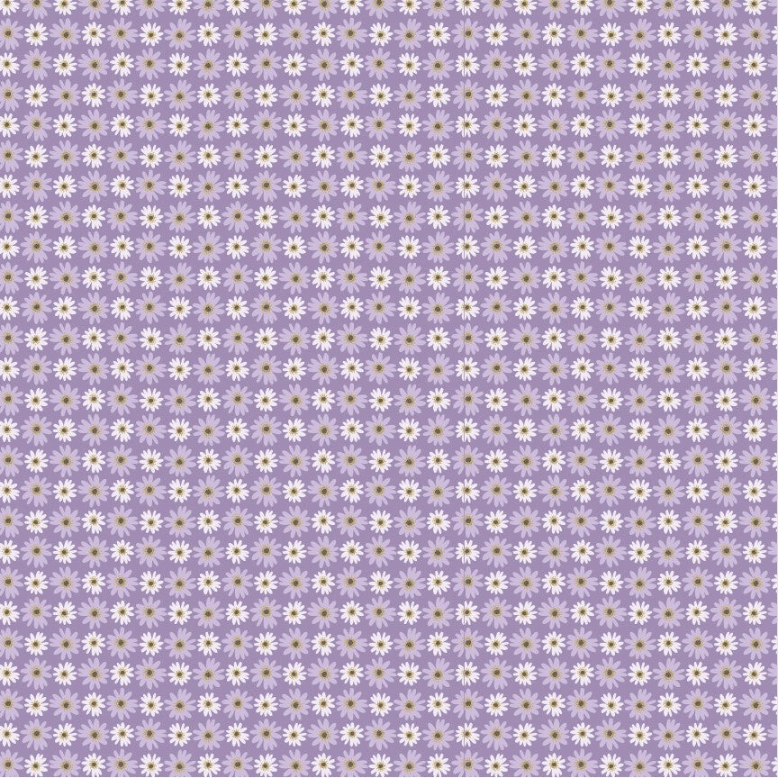 NATURE SINGS, DAISY BUNCH - lavender