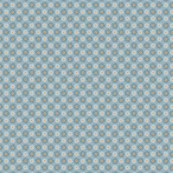 NATURE SINGS, DAISY BUNCH - blue