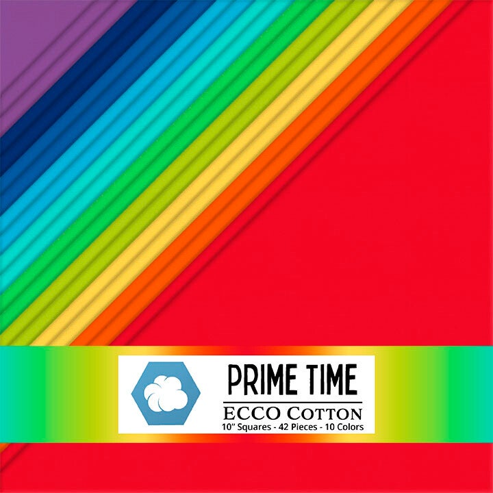 ECCO COTTON, Stack 10x10 inch (42 pc) - Layer Cake