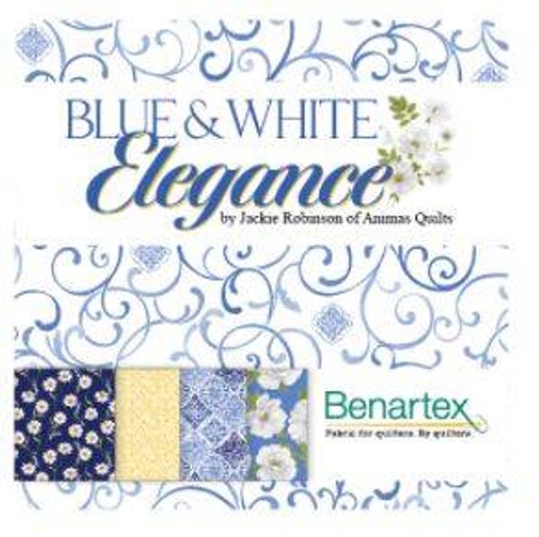 Blue & White Elegance, Strip-pies