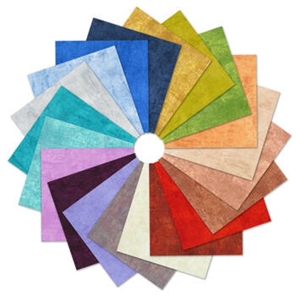 CHALK AND CHARCOAL, FAT QUARTER BUNDLES (20pc) - NUANCE