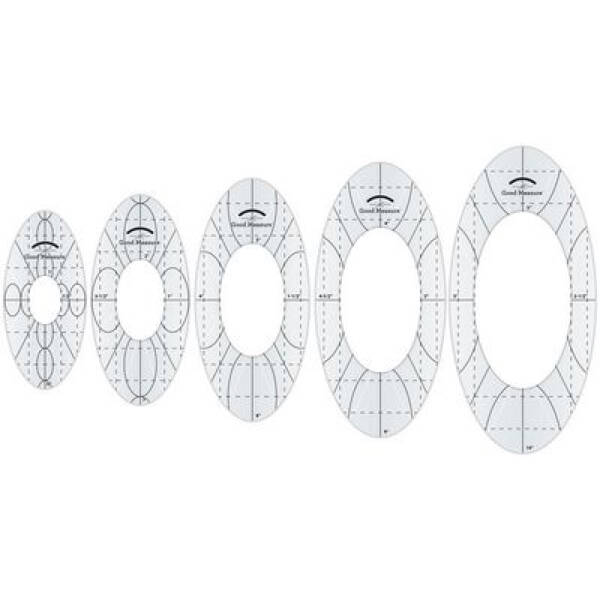 Every Oval Long Arm (5pc), Good Measure Amanda Murphy