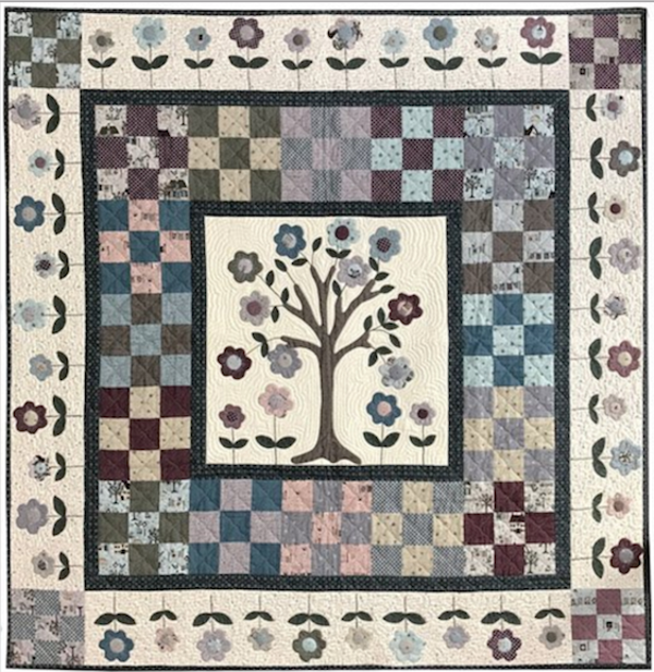 Patroon, Cherry Tree Quilt - 52" x 52"