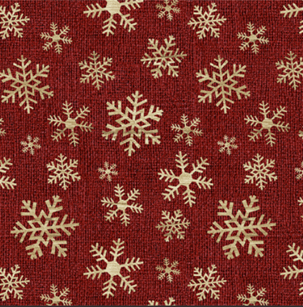 A Jingle Bell Christmas, Crossroads Snowflake Red (Kerst)
