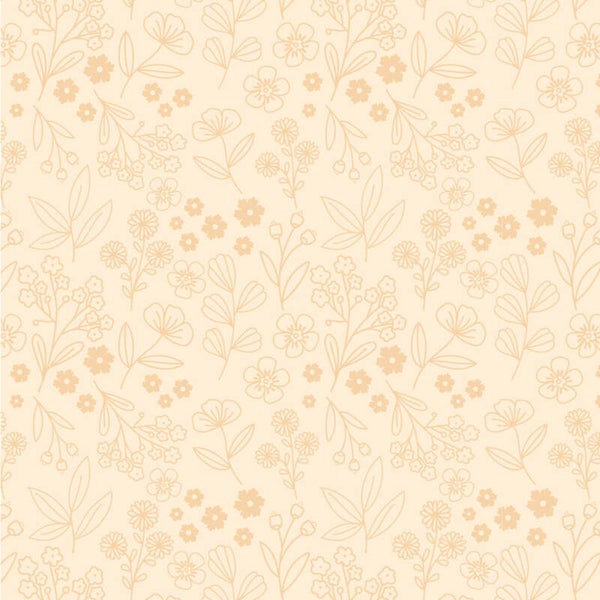 POPPIES PATCHWORK CLUB, POTTERS PATCH - Cream