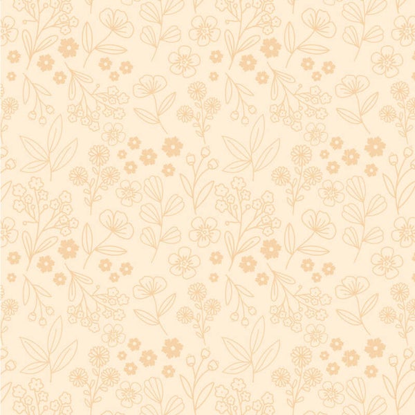 POPPIES PATCHWORK CLUB, POTTERS PATCH - Cream