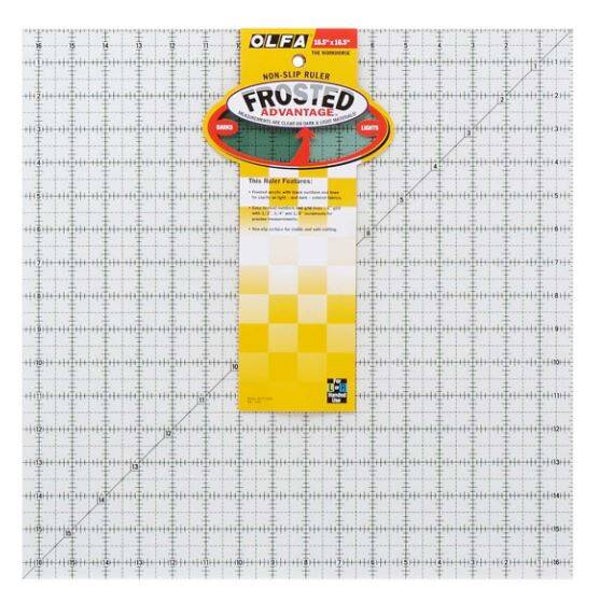 OLFA Quilt Ruler 16 inch frosted