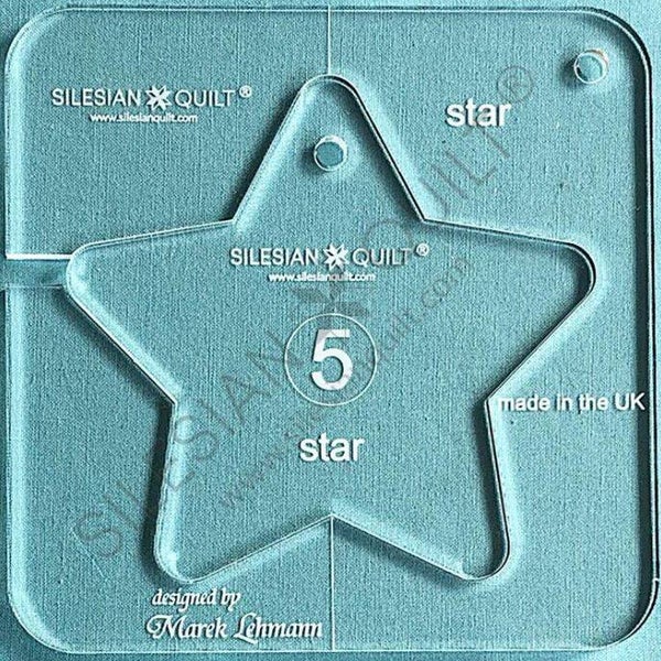 Silesian Quilt Ruler - Star Series 5