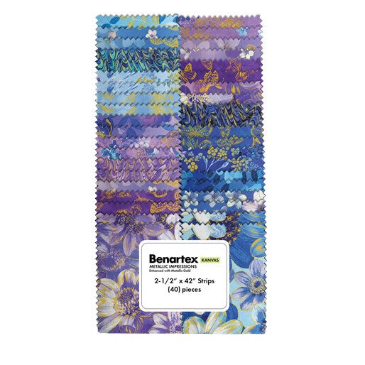 (40pc) - Metallic Impressions - Jelly Strips