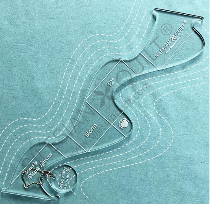 Silesian Quilt Ruler - Storm