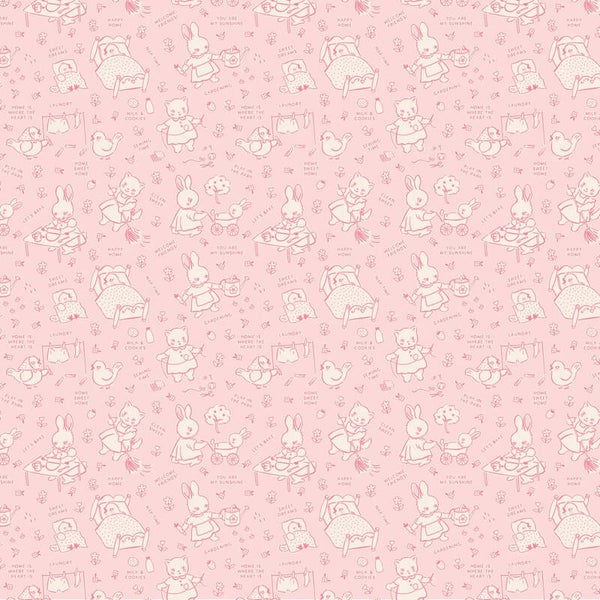 HOME SWEET HOME, Chore Time - Pink