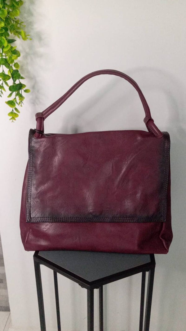 “Le Pattine - borsa da spalla con pattina in poliuretano