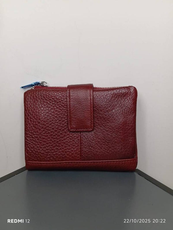 "I Portafogli" in Vera Pelle Made in Italy – Cerniera & 9 Scomparti