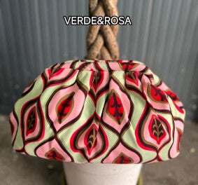 Clutch "Ninfea" – Borsa in tessuto con catena