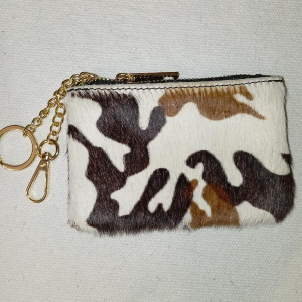 Portamonete in Cavallino Made in Italy AnemBags – Eleganza Artigianale con Gancio e Moschettone