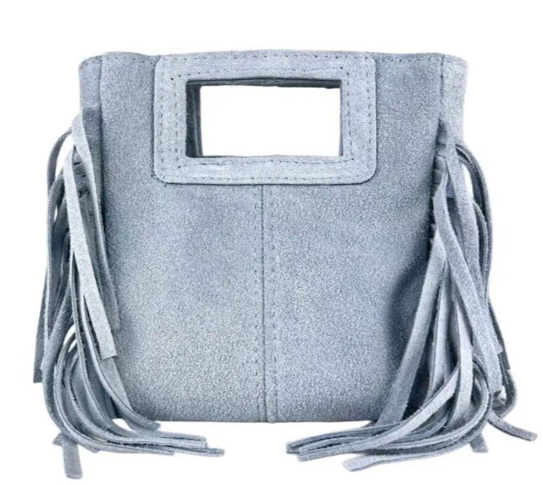 Le Frangettine Mini – Mini bag con frange in Vera Pelle Made in Italy