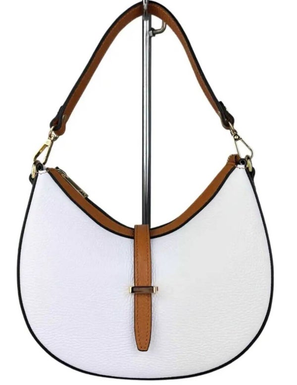 Borsa “Le Mezzelune” in pelle – design semiluna elegante | Anem Bags