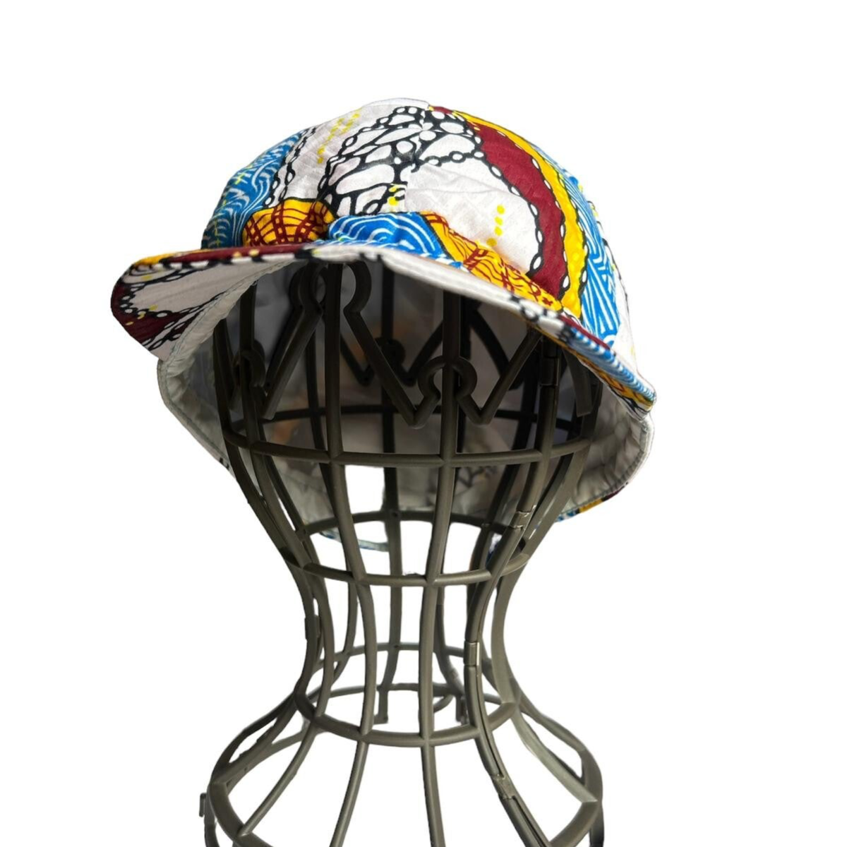 Casquette en wax/bogolan