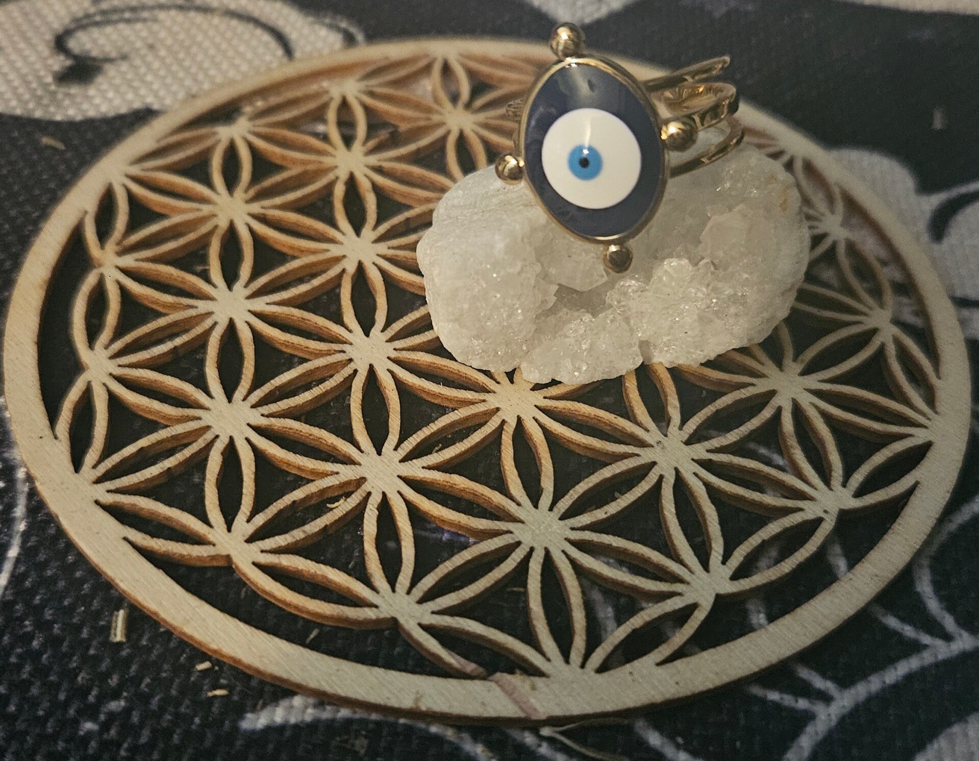 Bague oeil de nazar