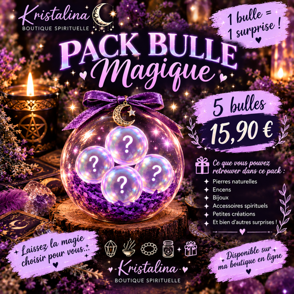 Packs 5 bulles