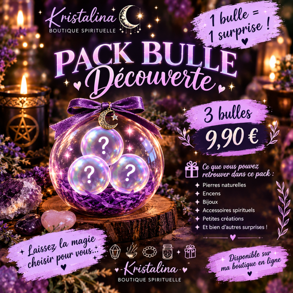 Packs bulles 3 bulles