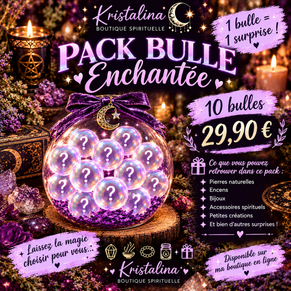 Packs 10 bulles