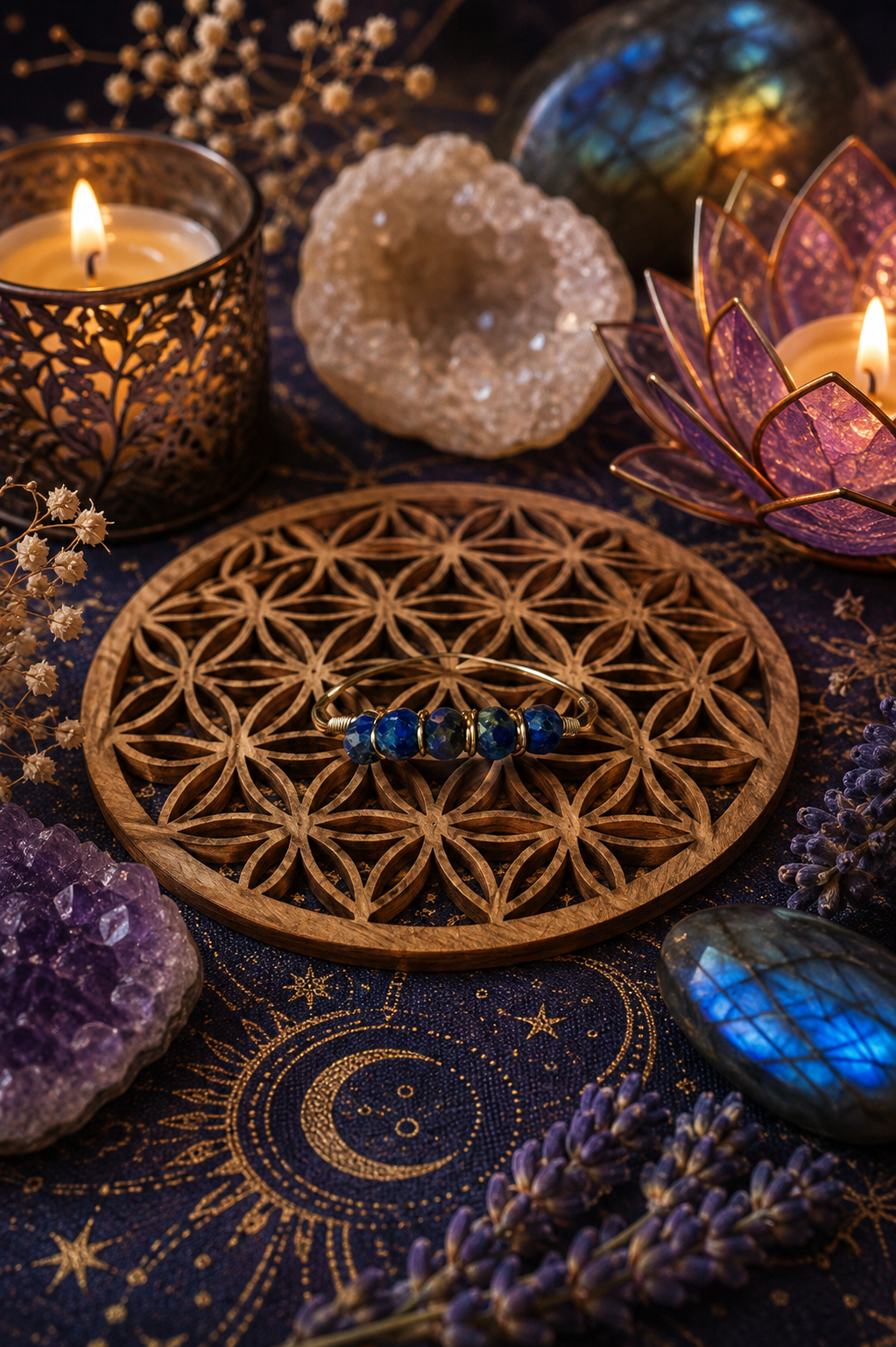 Bague lapis lazuli