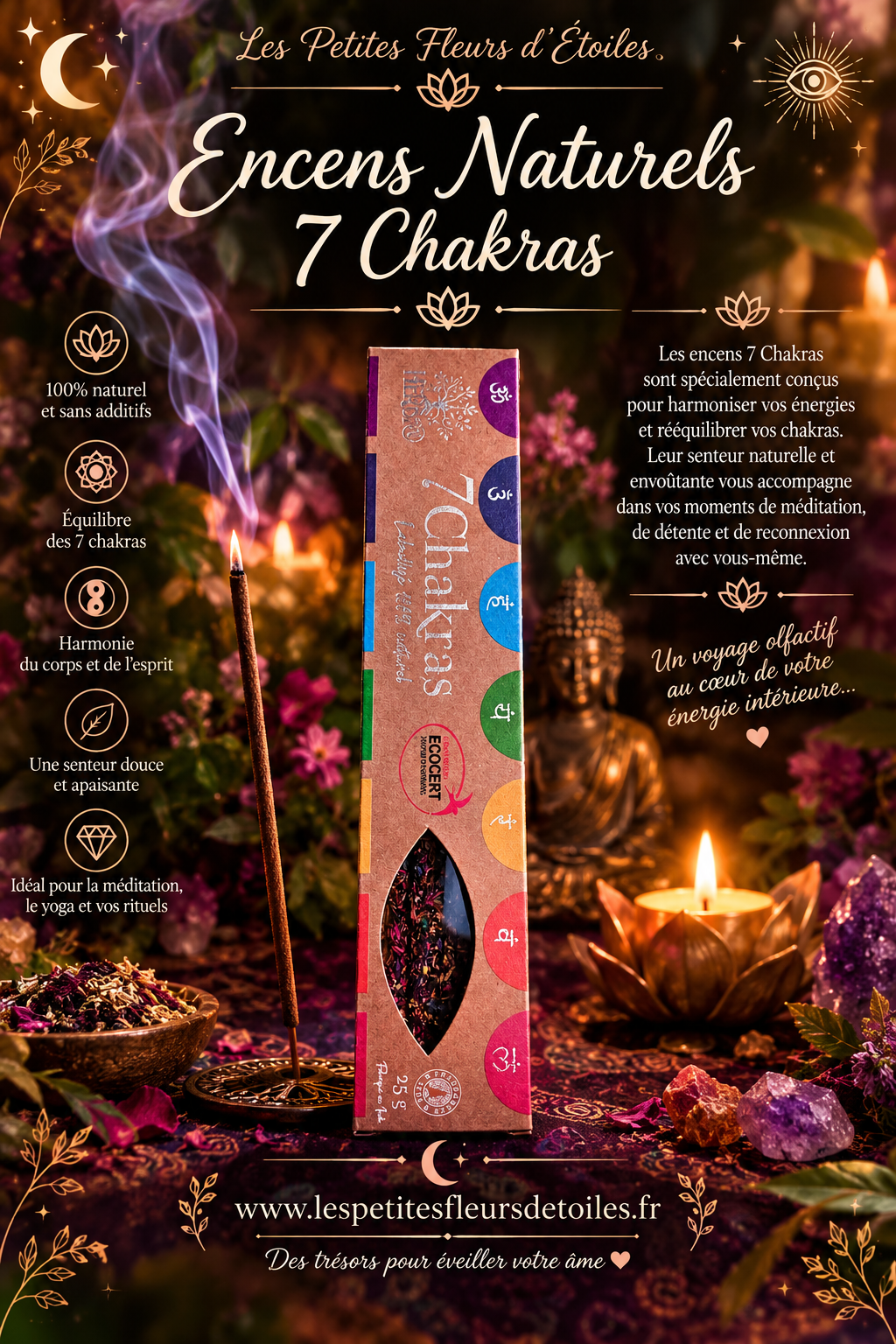 Encens chakras