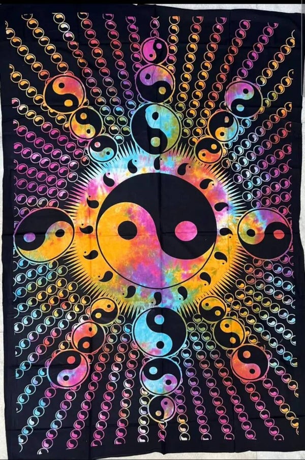 Tenture ying yang
