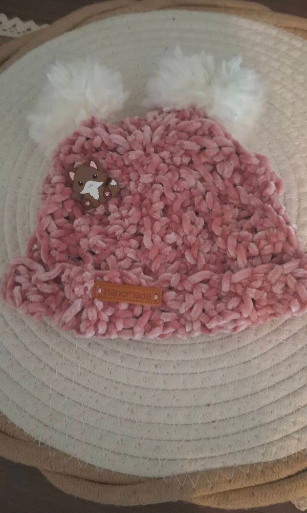 Bonnet petite fille.